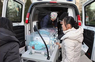 腾冲市妇婴监护型护送